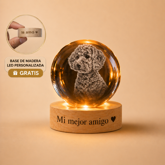 Esfera de Cristal Personalizable