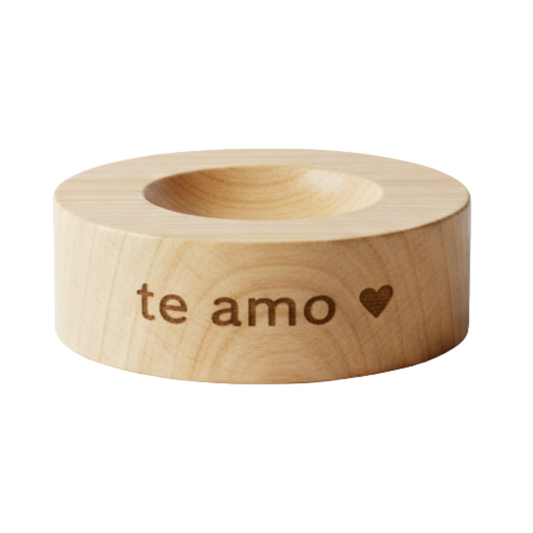 Base de madera LED
